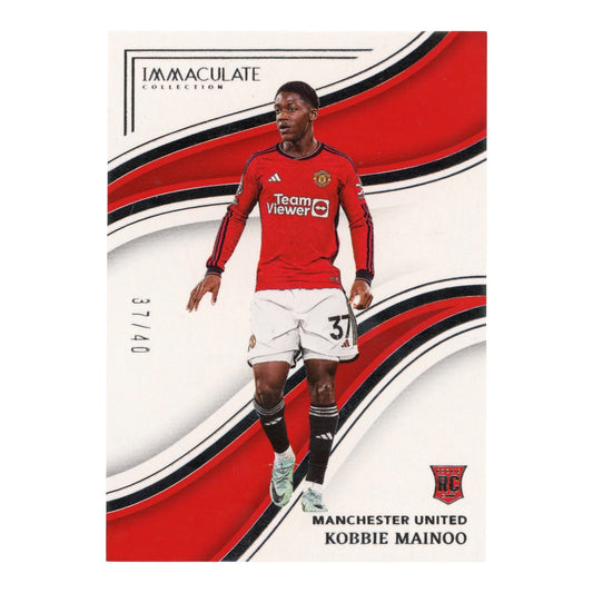 Kobbie Mainoo 2023-24 Immaculate Rookie RC 37/40 #204