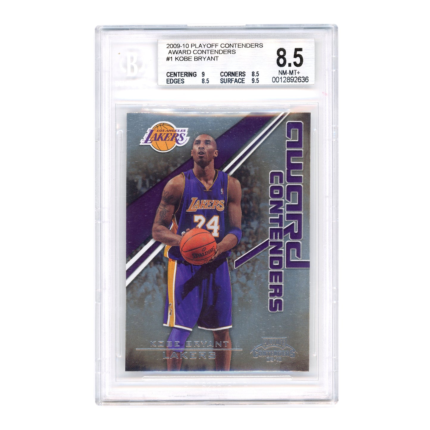 Kobe Bryant 2009-10 Playoff Contenders Award Contenders #1 BGS 8.5