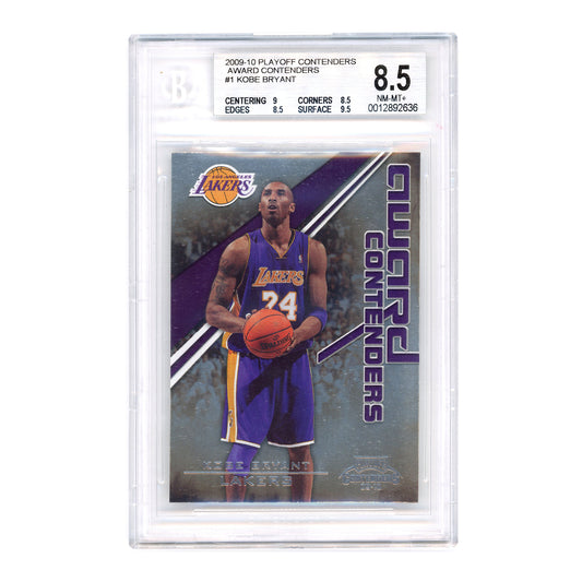 Kobe Bryant 2009-10 Playoff Contenders Award Contenders #1 BGS 8.5