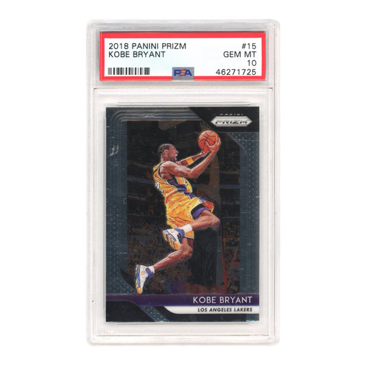 Kobe Bryant 2018-19 Prizm #15 PSA 10