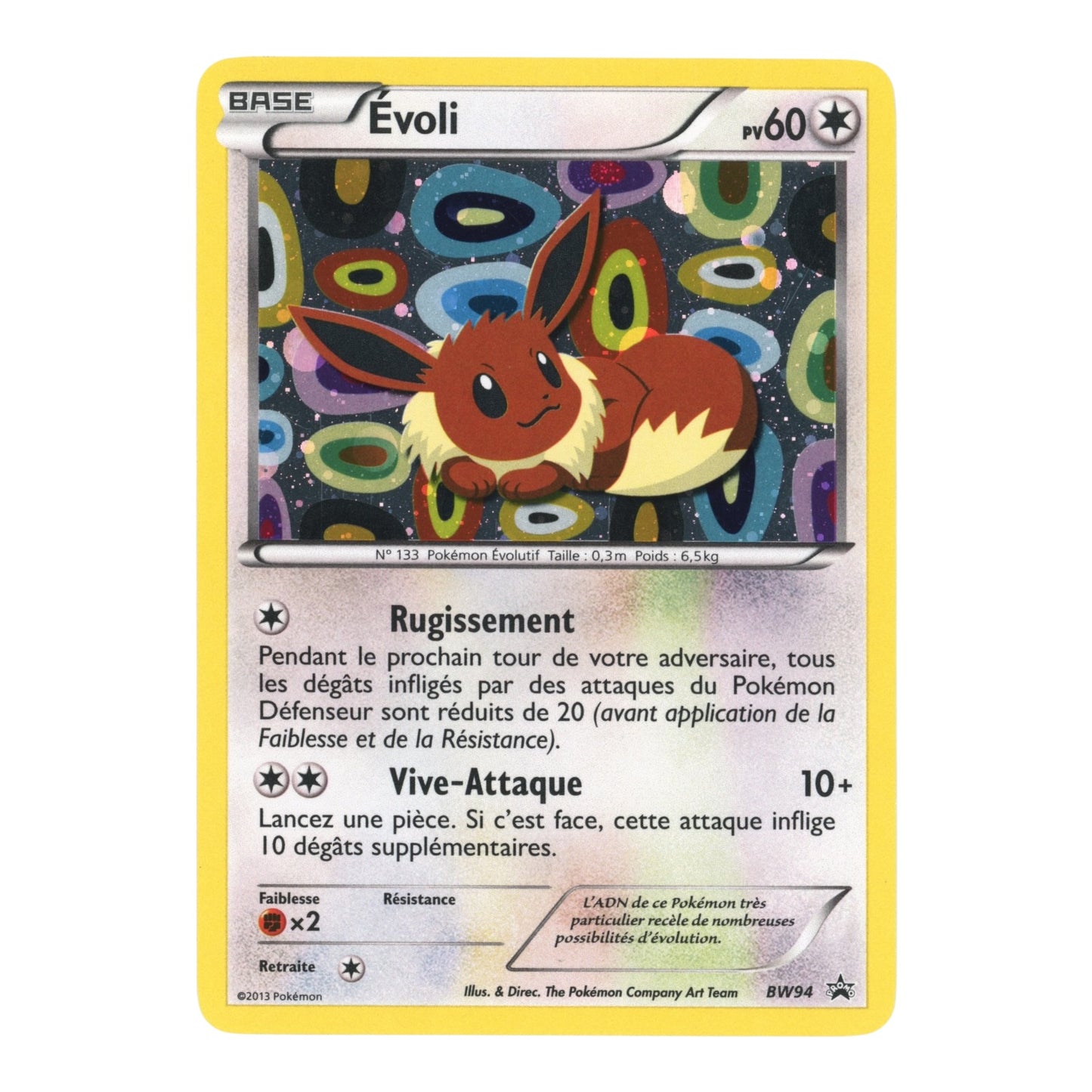 Set of 9 Eevee 2013 Pokemon English Promo