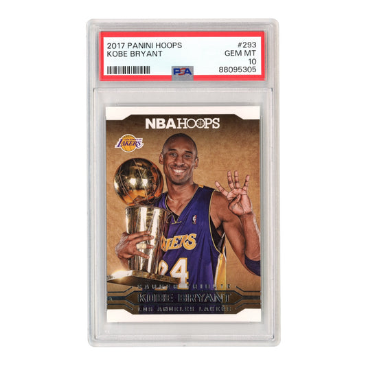 Kobe Bryant 2017 NBA Hoops #293 PSA 10