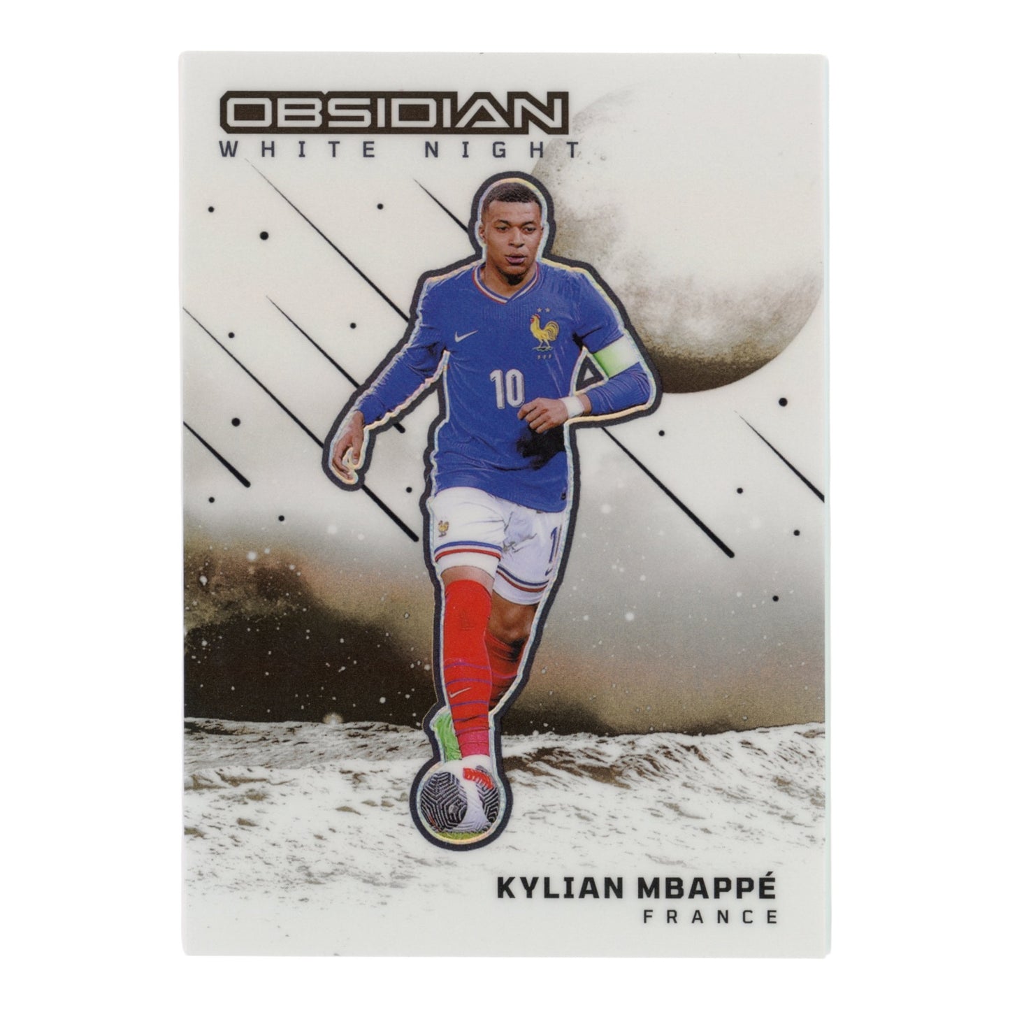 Kylian Mbappe 2023-24 Obsidian White Night SSP Case hit #5