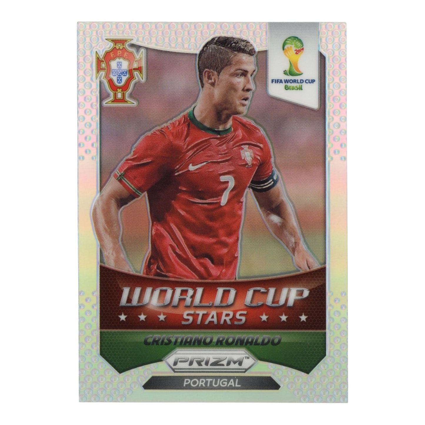 Cristiano Ronaldo 2014 Prizm FIFA World Cup Stars Silver #28
