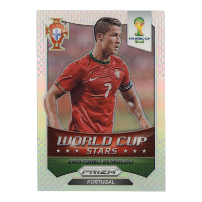 Cristiano Ronaldo 2014 Prizm FIFA World Cup Stars Silver #28