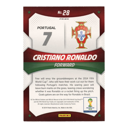 Cristiano Ronaldo 2014 Prizm FIFA World Cup Stars Silver #28