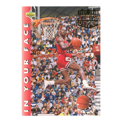 Michael Jordan 1992 Upper Deck In Your Face #453