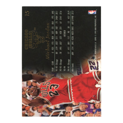 Michael Jordan 1995 Fleer Flair #15