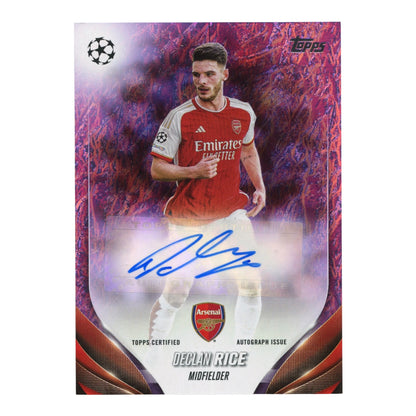 Declan Rice 2024 Topps UCC Auto 06/15 #A-DR