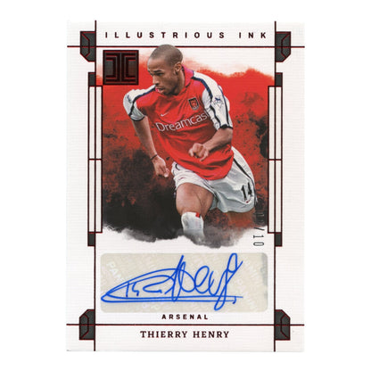 Thierry Henry 2023-24 Panini Impeccable English Premier League Illustrious Ink Auto 08/10 #IN-TH