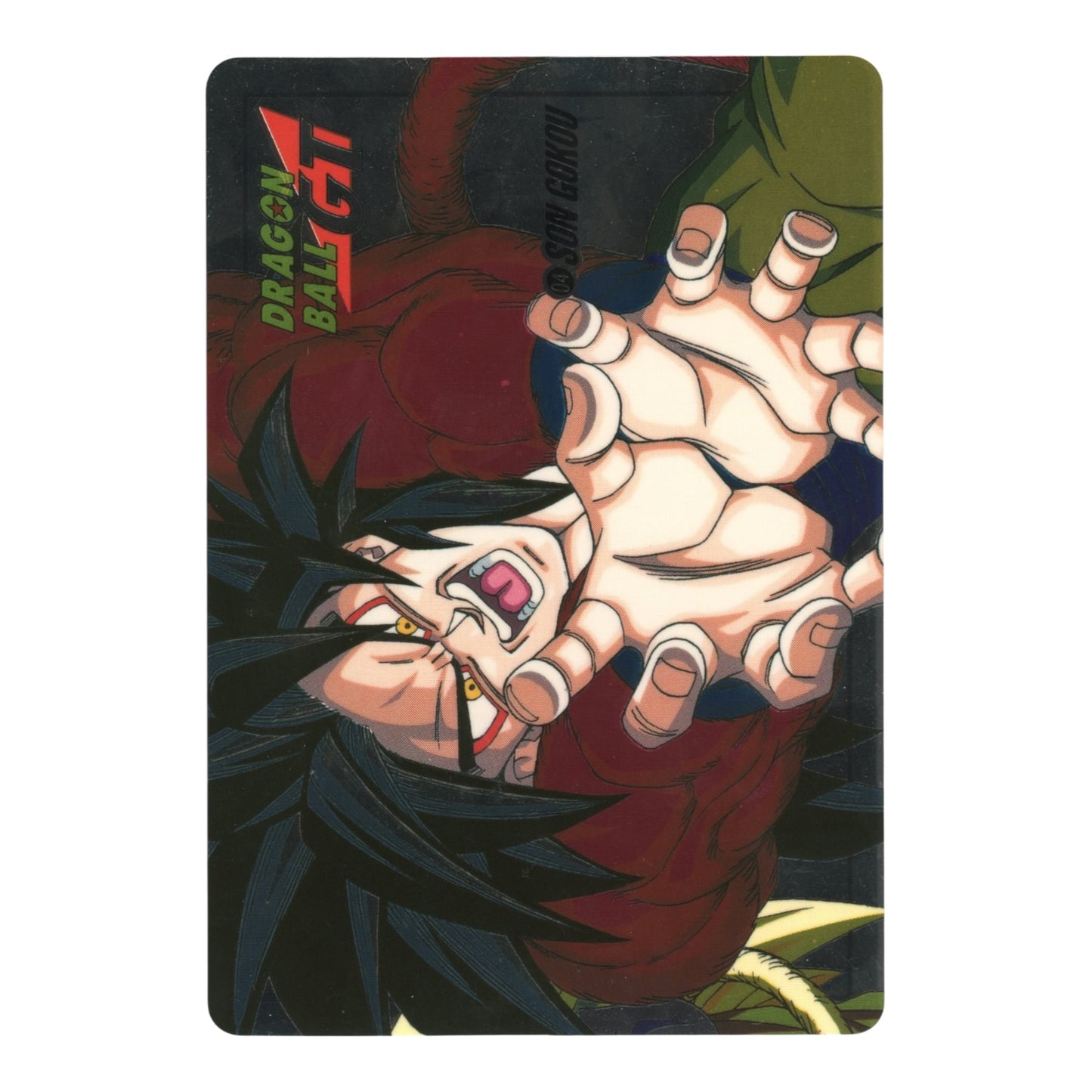 Son Goku Super Saiyan 4 1997 Dragon Ball Bandai Carddass GT Part 1 #04