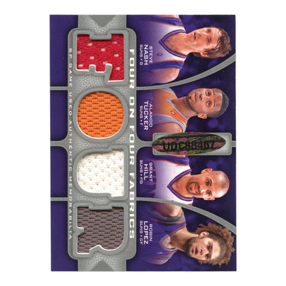 2009-10 Upper Deck SP Game Used Four On Four Fabrics 70/99 #FF-GOLPHO