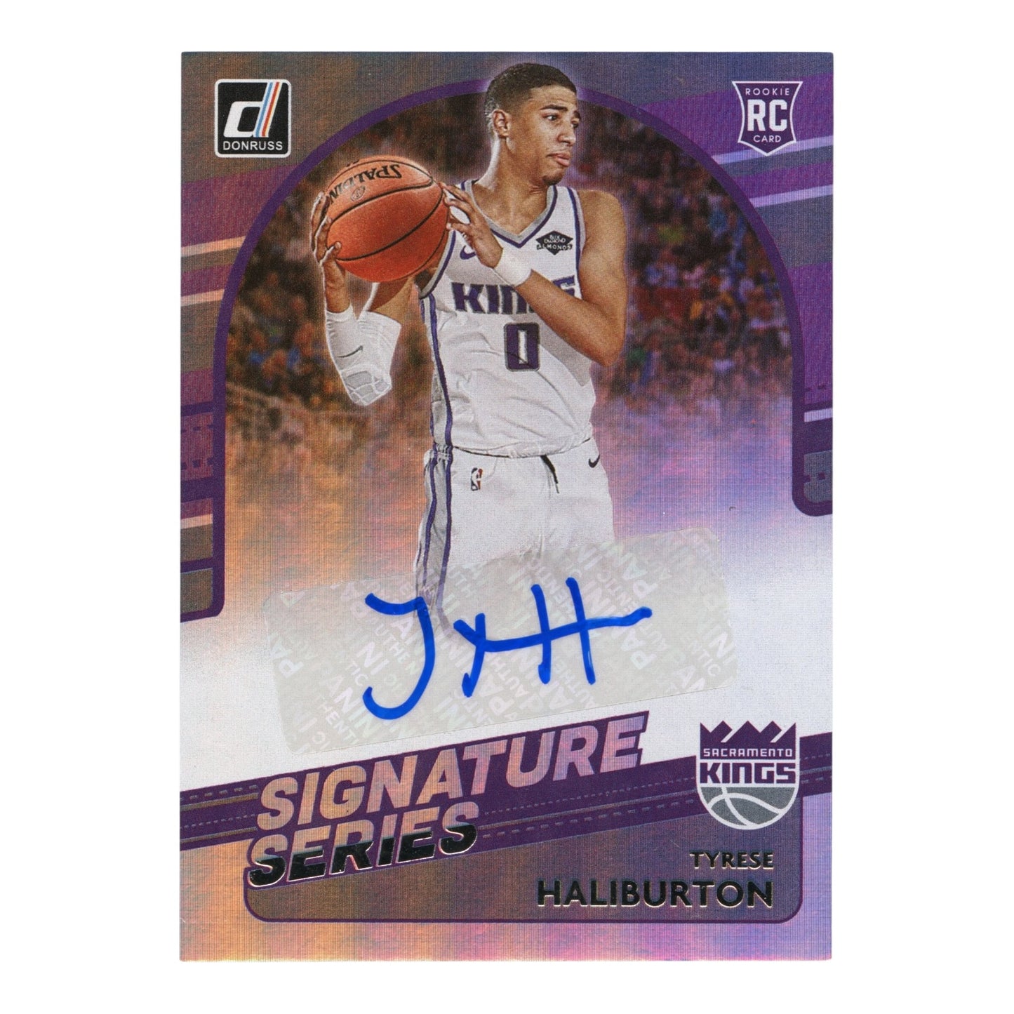 Tyrese Haliburton 2020-21 Panini Donruss Signature Series Auto Rookie RC #SG-THL