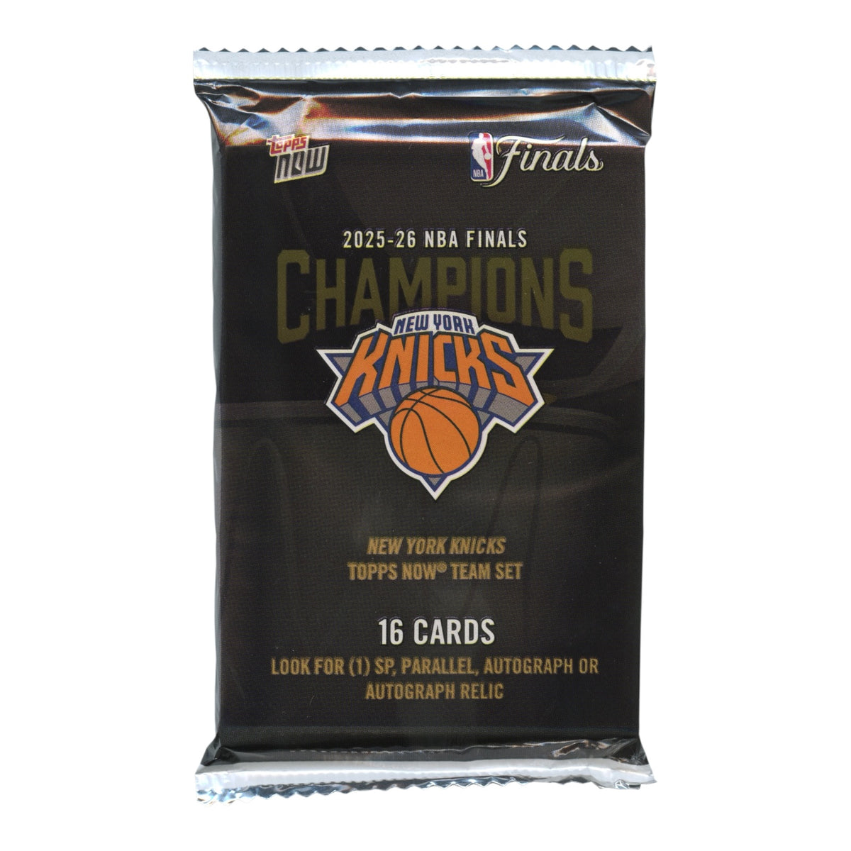 2026 Topps NOW New York Knicks NBA Champions Team Set Pack