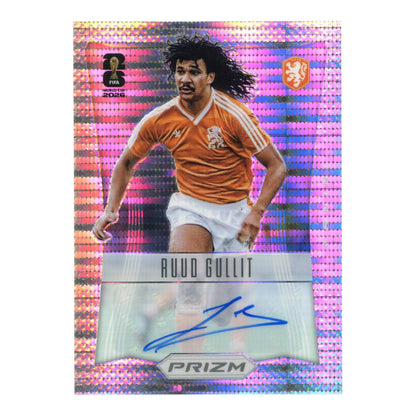 Ruud Gullit 2026 Panini Prizm FIFA World Cup Auto Silver #12-RG