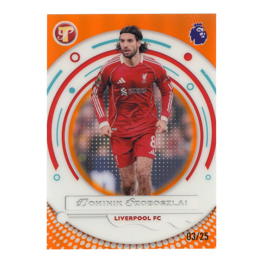 Dominik Szoboszlai 2026 Topps Pristine Premier League Orange 03/25 #120
