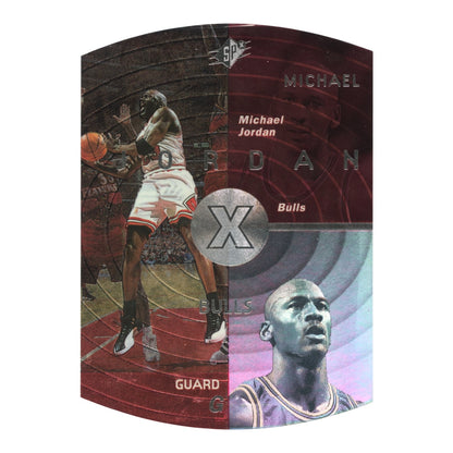 Michael Jordan 1997 Upper Deck SPx Die-Cut Hologram #6
