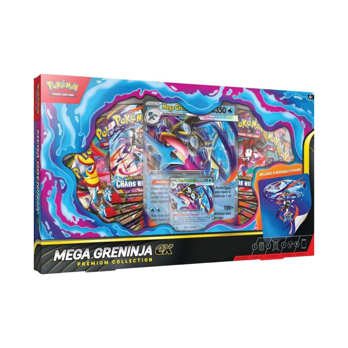 Pokemon English Mega Greninja EX Premium Collection