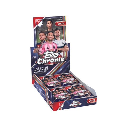 2026 Topps Chrome MLS Soccer Hobby Box