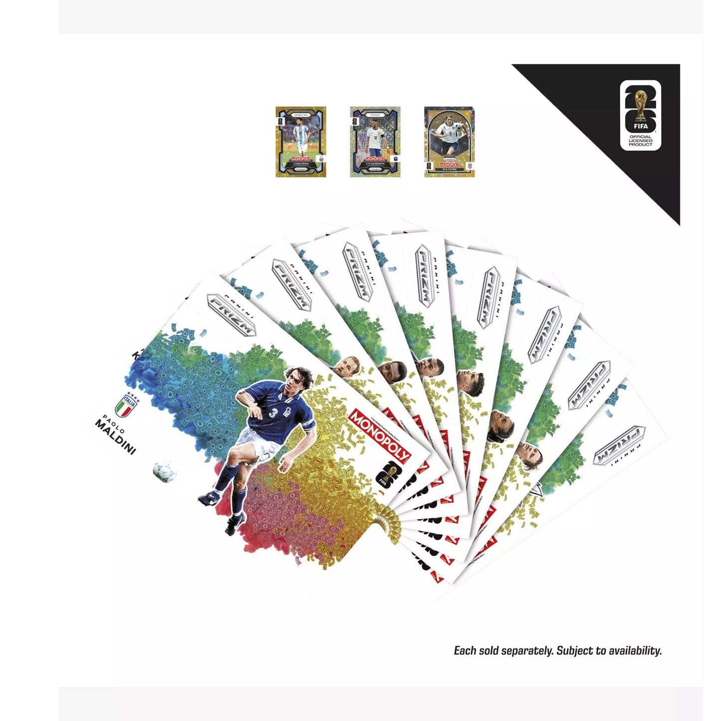 2026 Panini Prizm Monopoly FIFA World Cup Board Game