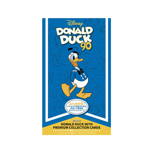 Epoch Japanese Disney Donald Duck 90th Anniversary Premium Collection Card Box