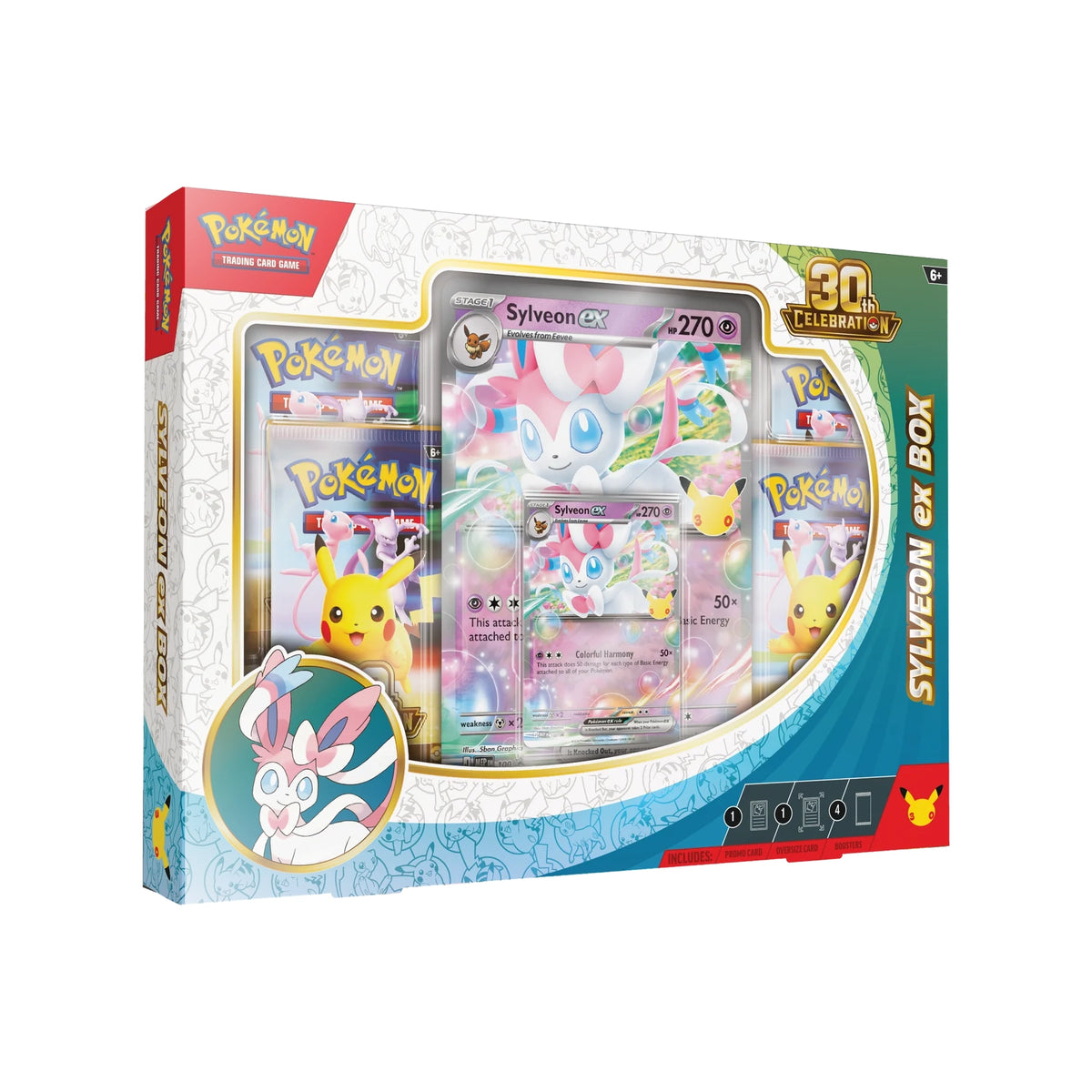 2026 Pokemon English 30th Celebration Sylveon Ex Box