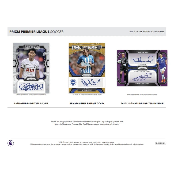 2023-24 Panini Prizm EPL English Premier League Soccer Hobby Box