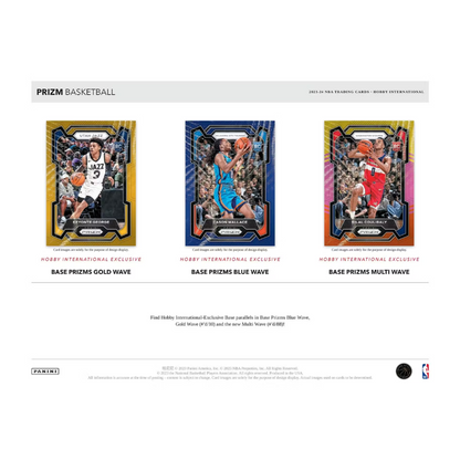 2023-24 Panini Prizm Basketball International Hobby Box