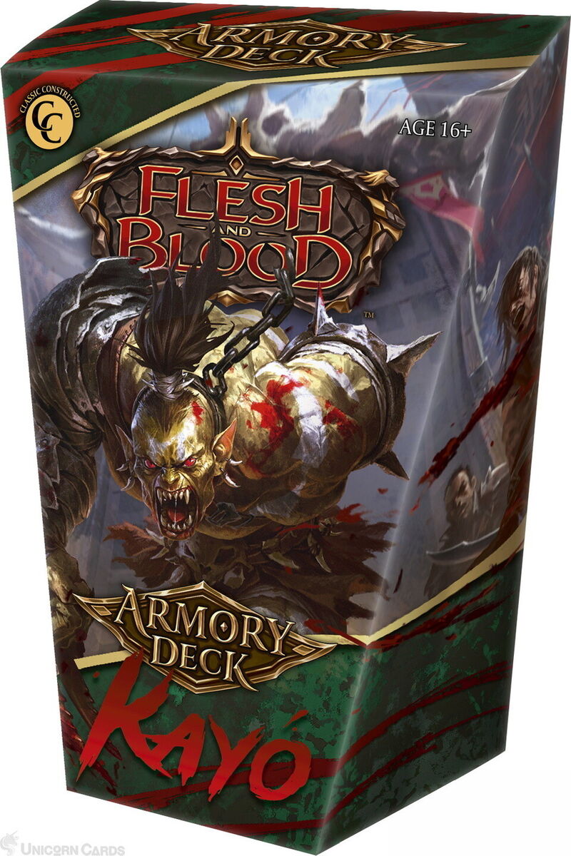 Flesh & Blood TCG English Armory Deck Kayo