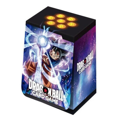 Bandai TCG Japanese Dragonball Super Card Game Fusion World Deck Card Case 01 with Promo Card Goku Cover