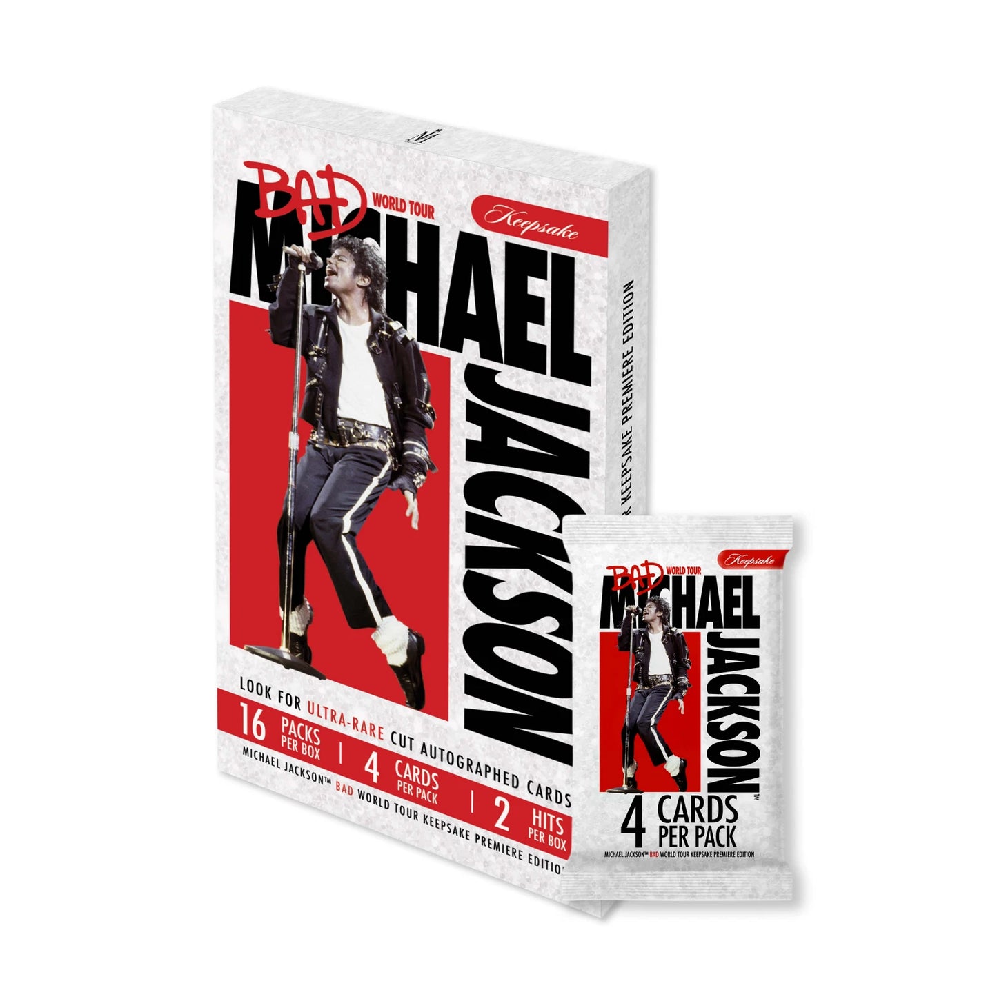 2025 Keepsake Michael Jackson Bad World Tour Hobby Box