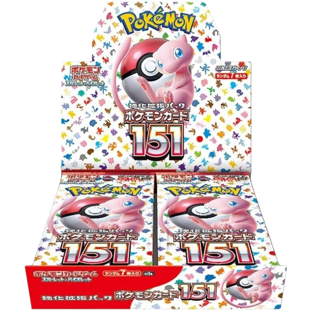 2023 Pokemon Japanese Scarlet & Violet 151 Sv2a Booster Box
