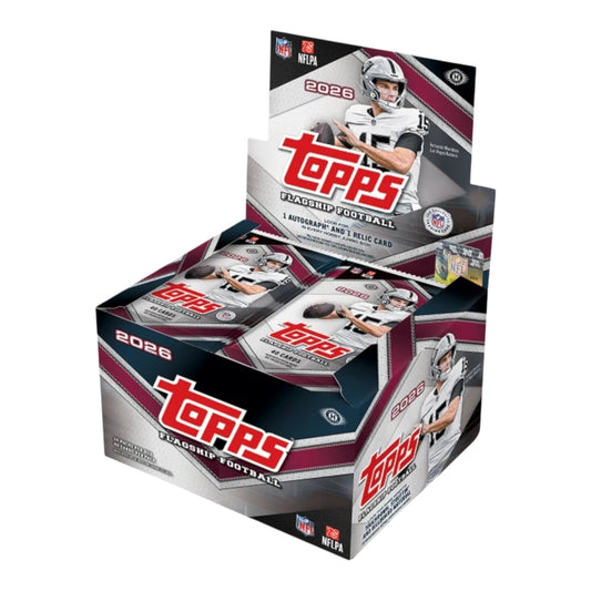 2026 Topps NFL Topps Flagship Football Jumbo Box