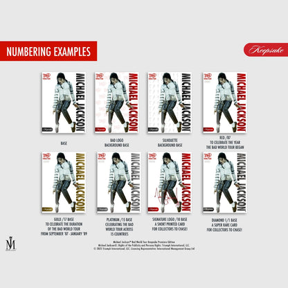 2025 Keepsake Michael Jackson Bad World Tour Breaker Box