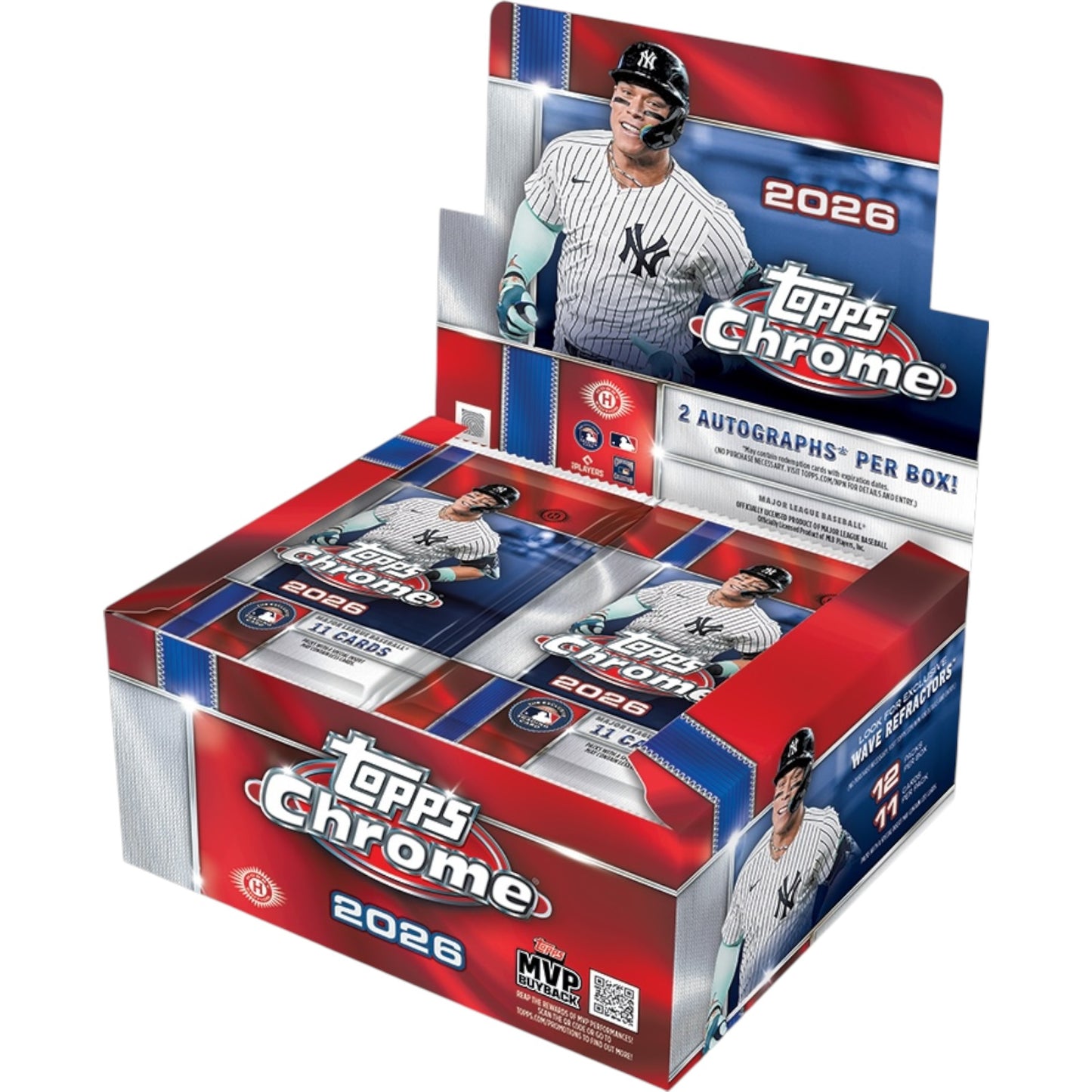 2026 Topps Chrome Baseball Jumbo Box
