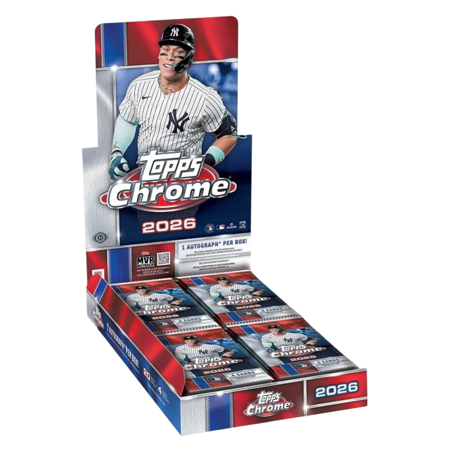 2026 Topps Chrome Baseball Hobby Box
