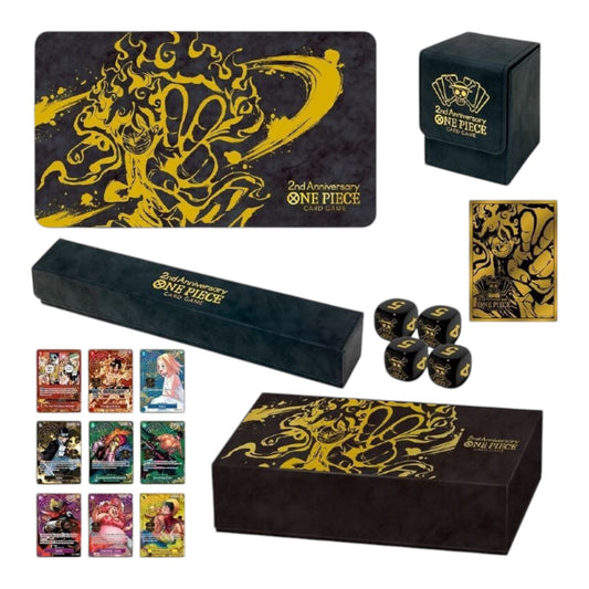 One Piece Japanese 2nd Anniversary Promotion Bundle Set Factory Sealed Box