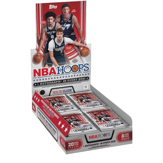 2025-26 Topps NBA Hoops Basketball Hobby Box