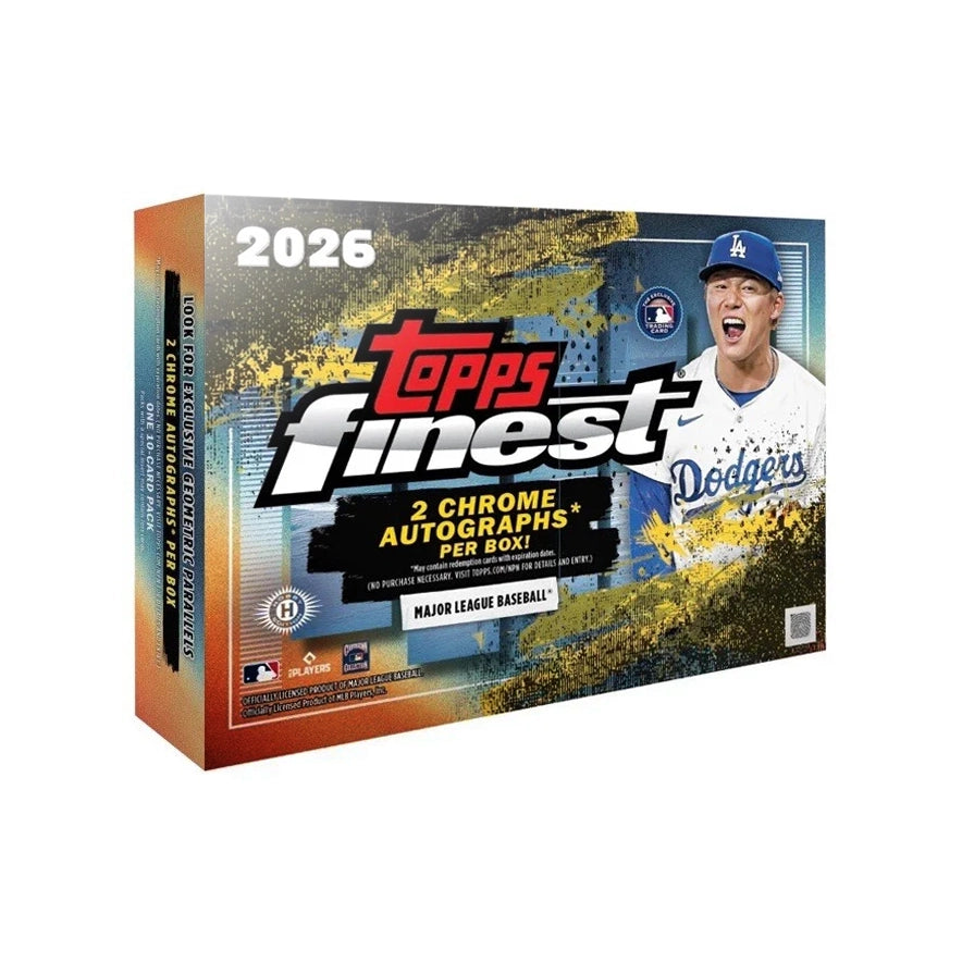 2026 Topps Finest Baseball Hobby Box