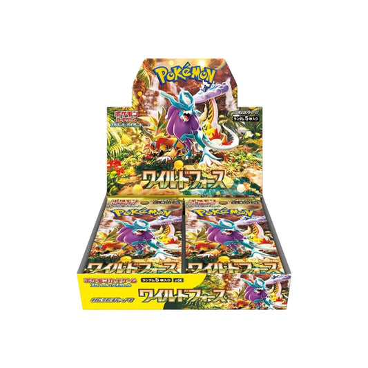 Pokemon TCG Japanese Scarlet & Violet Wild Force Booster Box Sv5k