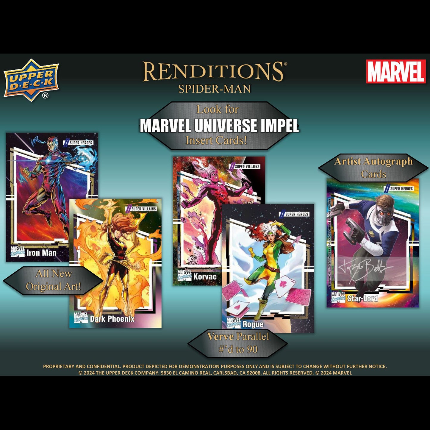 Upper Deck Marvel Renditions Spider-Man