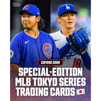 預訂：2025 Topps Baseball Series 1 - MLB World Tour: Tokyo Series Exclusive