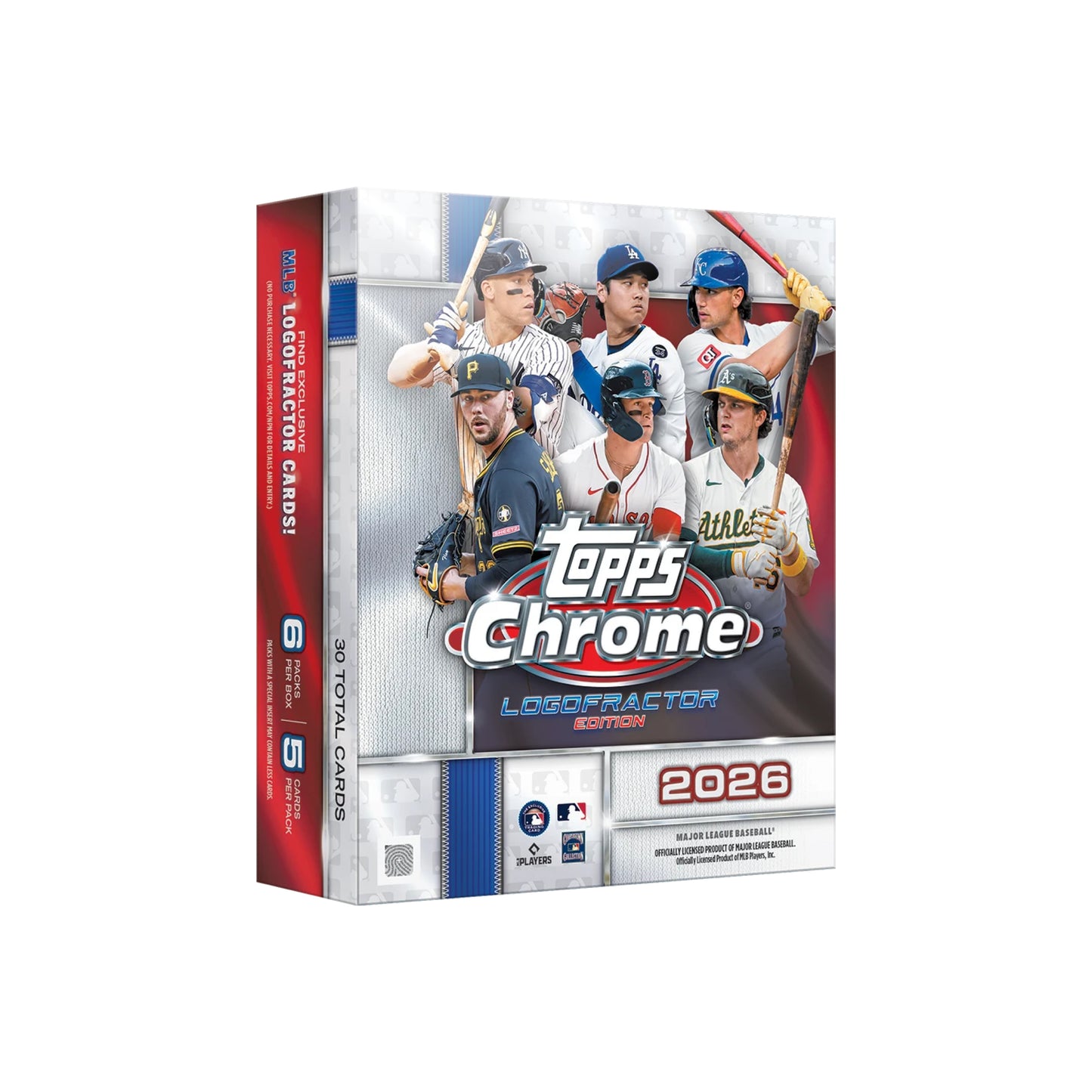 2026 Topps Chrome Baseball Logofractor Edition