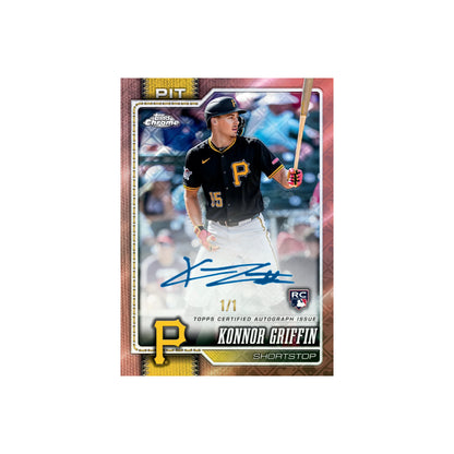2026 Topps Chrome Baseball Logofractor Edition