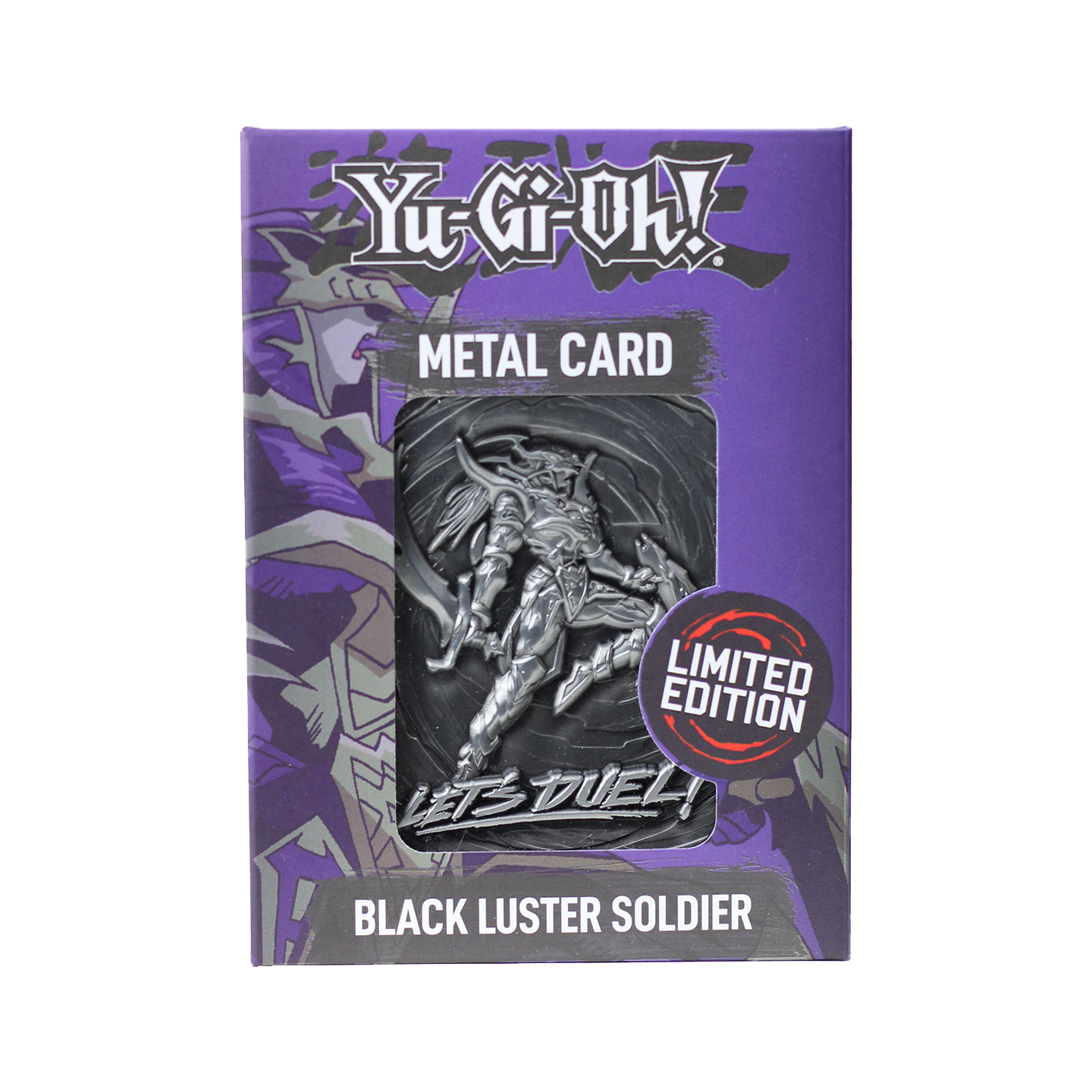 Konami Yu Gi Oh! Black Luster Soldier Limited Edition Metal Card with Display Stand (Limited to 9995)